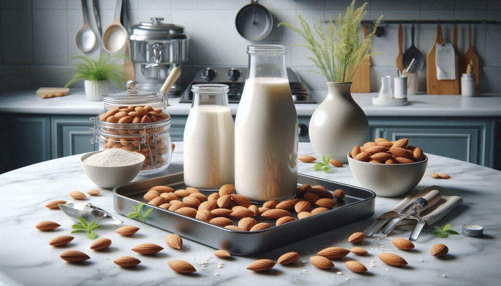 Leite de Amêndoas