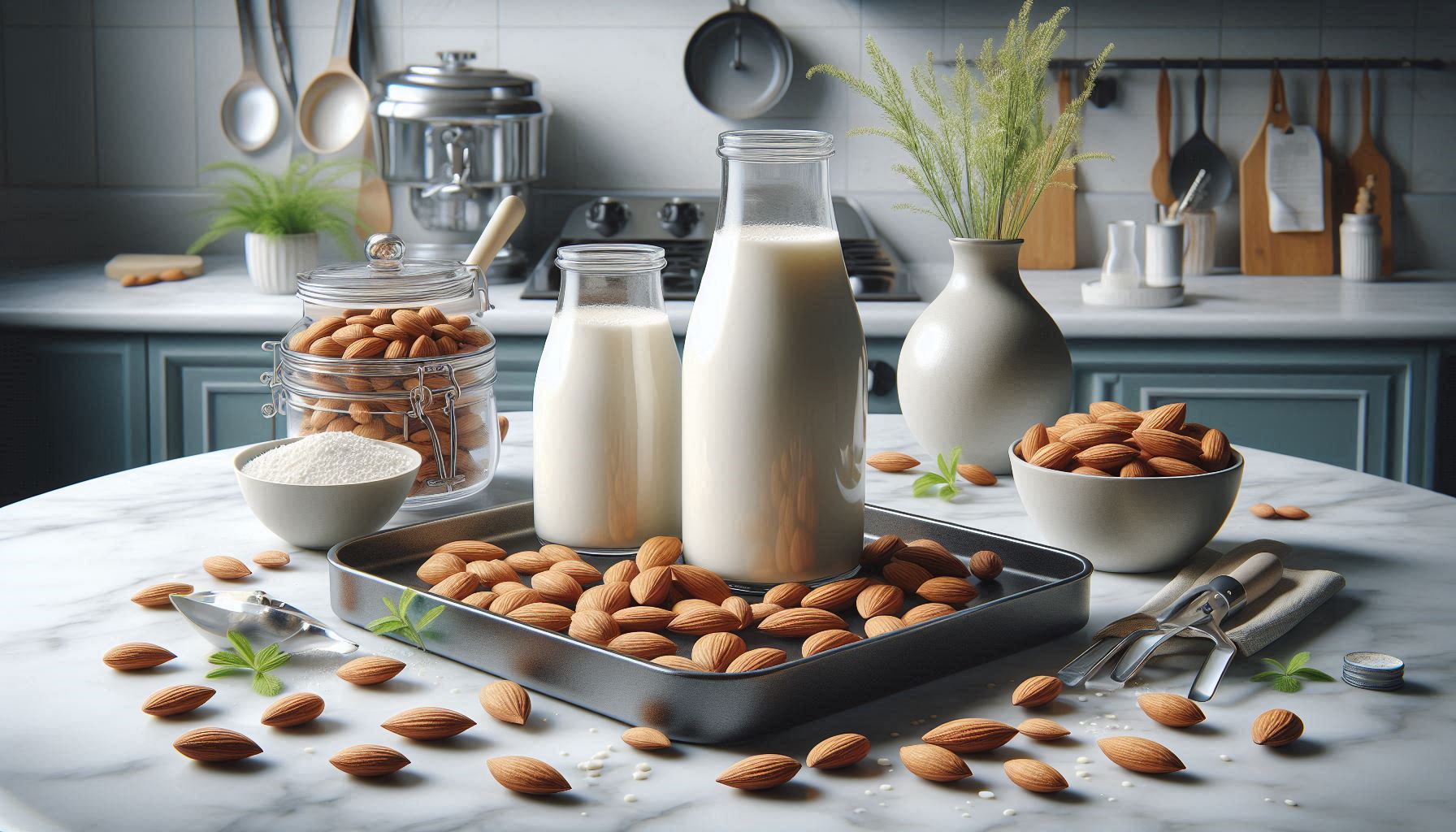 Leite de Amêndoas