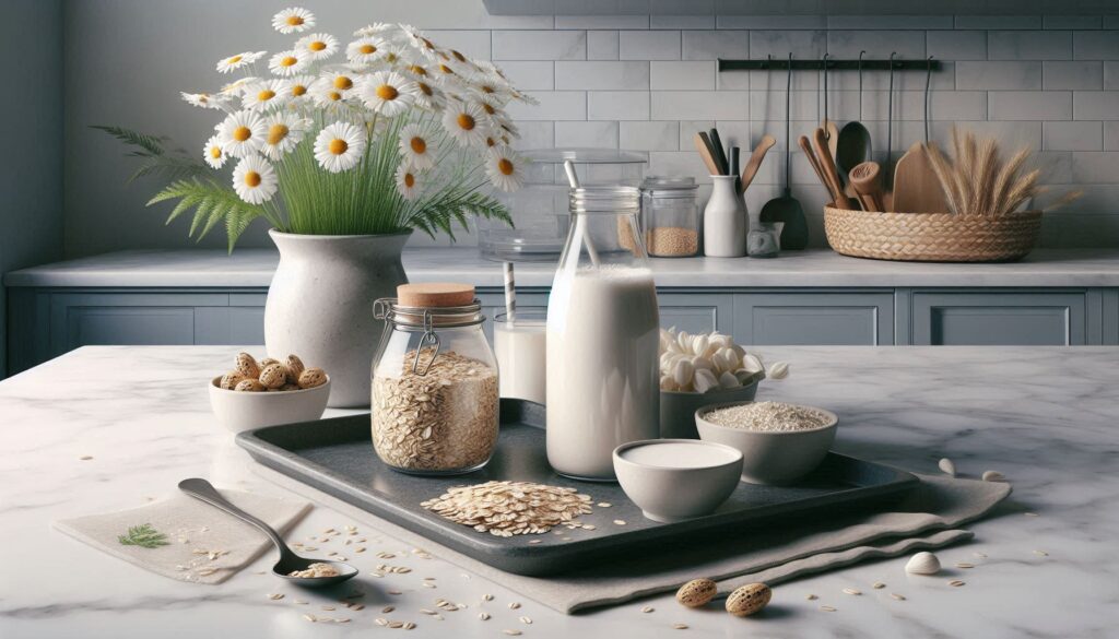 Leite de Aveia com Camomila