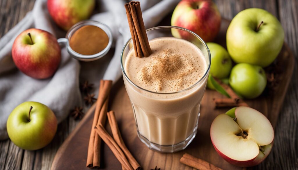 Smoothie de Maçã com Canela