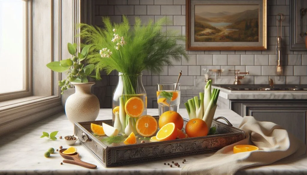 Água Saborizada com Laranja