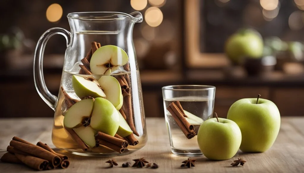 Água com Canela e Maçã
