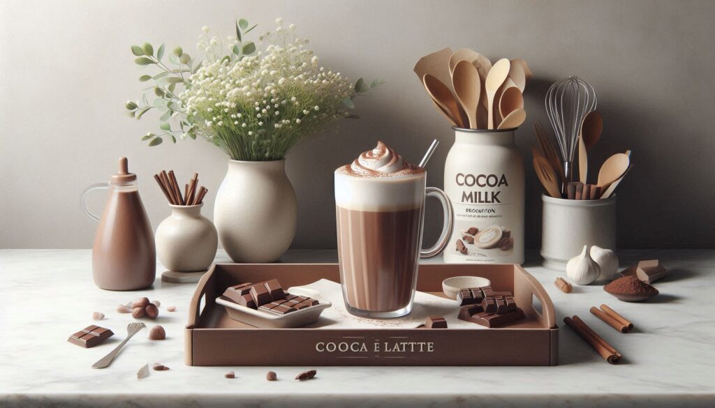 Leite de Coco com Cacau