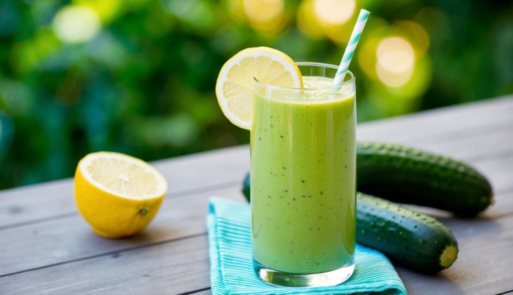 Smoothie Verde de Pepino