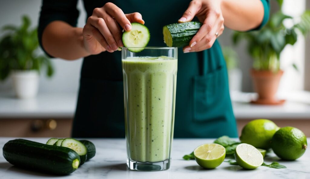 Smoothie Verde de Pepino