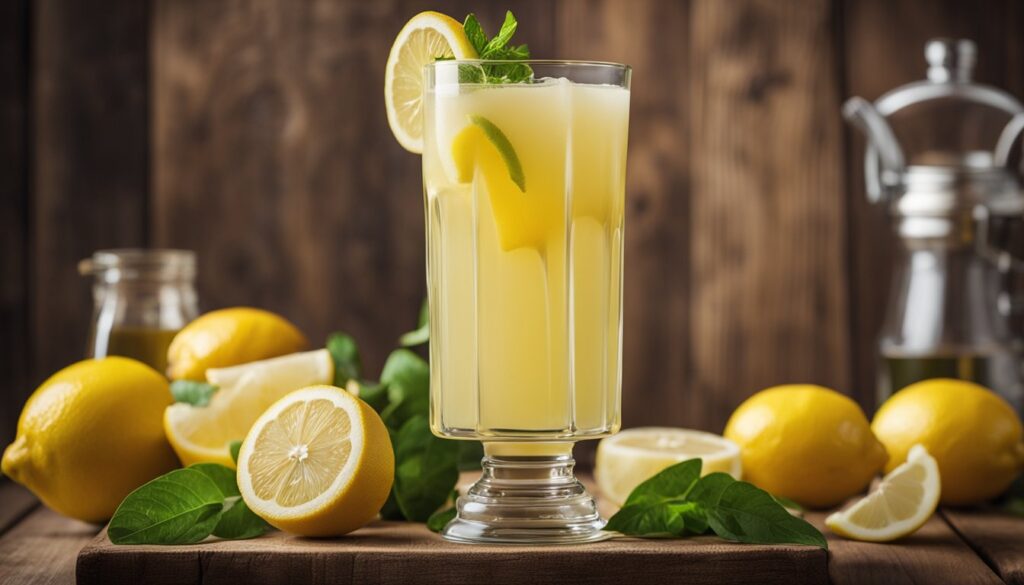 Suco Detox de Limão e Gengibre