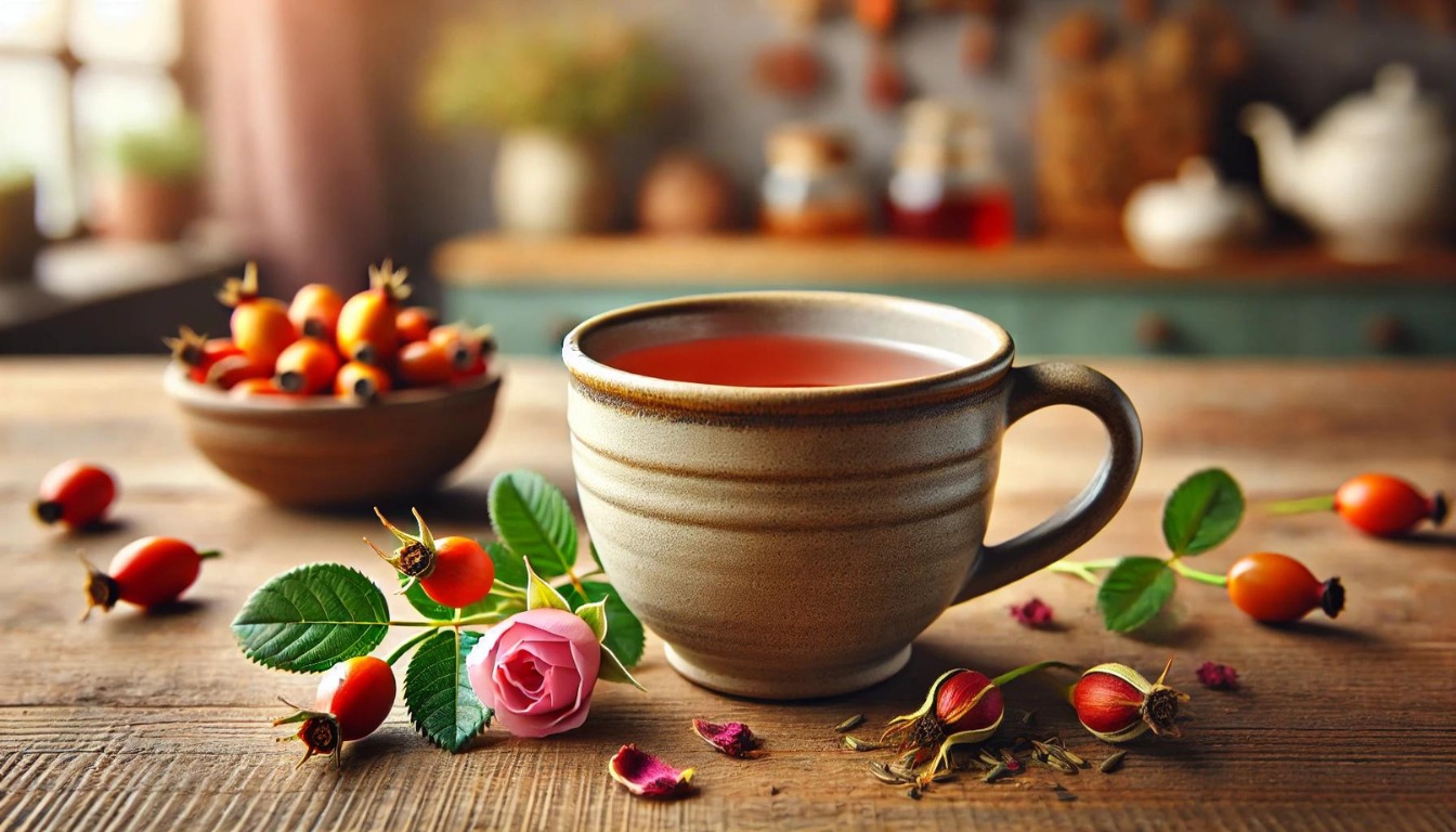 Chá de Rosa Mosqueta