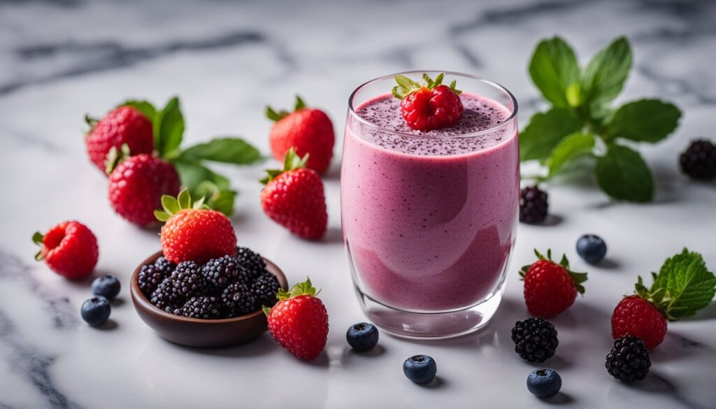 Smoothie de Frutas Vermelhas